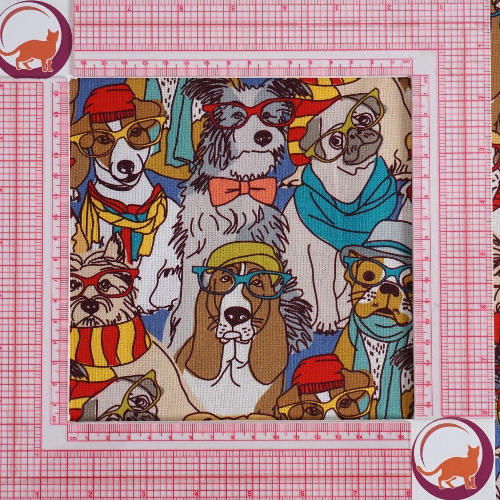 Dekostoff Panama intellektuelle Hunde